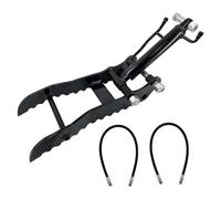 XNZJHPP Revolutionary Hydraulic Thumb Clip for Mini Excavators - 2 Hydraulic Hoses Included for 2-Ton Diggers, Tractors & Pickups(Single hole thumb clip) (Single hole thumb clip)