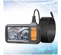 XNZJHPP Sewer Camera With,8mm Sewer Camera W/Light,4.3 Inch Sewer Inspection Camera,IPS Screen 1080P HD Industrial Endoscope Pipeline (50M)