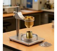 XNZJHPP Stainless Steel Bulk Density Meter & Flowability Tester for Powder Analysis - Accurate, Durables, Ideals for Lab & Industrial Use (Brass 2.5+5.0mm)