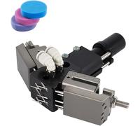 XNZJHPP V-Shaped Pneumatic Needle Clip, 50N Gripping Force, 1.8mm Needle, 0-13.8mm Extended Length, Non-Woven Fabric Air Clamp, 0.2-0.7MPa Pressure for Fabric Handling