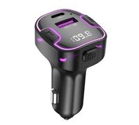 XO FM transmitter Backlit Cartooth with USB C reRecharging