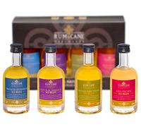 XO Rum Explorer Pack by Rum & Cane Merchants - 4 x 5cl miniature bottles, 43% ABV