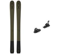 XO Skis - All-mountain piste skis - Pack Xo V31 Tuscani Olive 2025 in Wood - Khaki Khaki 163 cm.170 cm