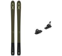 XO Skis - Alpine ski bindings - Pack Xo V21 Tuscany Olive Green Tea 2025 for Men - Khaki Khaki