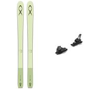 XO Skis - Downhill/All-Mountain Ski Bindings - Pack Xo V21 Green Tea Tuscany Olive 2025 for Men Green