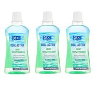XOC Xpel Oral Care Dual Action Mint Mouthwash Alcohol Free - 500ml X 3