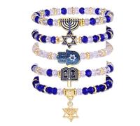 XOCARTIGE Surfer Heishi Bracelets for Women Stackable Rainbow Vinyl Disc Clay Beaded Stretch Bracelets Elastic Layering Friendship Bracelets Boho Summer Beach Jewelry, L, Vinyl, Pearl
