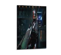 XOEDWOVM Game RoboCop Poster Poster Decorative Painting Canvas Wall Posters And Art Picture Print Modern Family Bedroom Decor Posters 20x30inch(50x75cm)