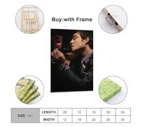 XOEDWOVM Gossip Girl TV Series Poster Poster Decorative Painting Canvas Wall Posters And Art Picture Print Modern Family Bedroom Decor Posters 20x30inch(50x75cm)