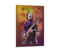 XOEDWOVM Guitarist Gary Moore Poster Poster Decorative Painting Canvas Wall Posters And Art Picture Print Modern Family Bedroom Decor Posters 16x24inch(40x60cm)