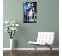 XOEDWOVM Let’s Fight Ghosts And Gods Poster Poster Decorative Painting Canvas Wall Posters And Art Picture Print Modern Family Bedroom Decor Posters 24x36inch(60x90cm)