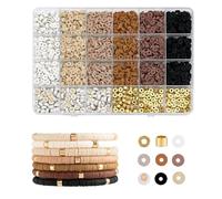 XoeLLe 1415 Pcs Bracelets Making Kit Clay Beads Jewelry Making Kit Friendship Bracelet Beads Kit Bracelets for Womenwith, Letter Beaded Kit, for Teen Girls Birthday Gift, DIY Craft Gifts