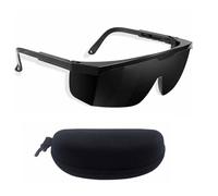 XoeLLe Safety Glasses With Glasses Case, UV Protective Glasses, Laser Safety Glasses IPL 190nm-2000nm, Anti-Glare Glasses Laser Glasses For Beauty Laser Hair Removal Rust Removal Engraving Machines