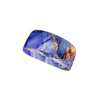 Xoenoiee Marble Purple Pattern Workout Sweatbands for Women Men Head Non Slip Super Soft Stretchy Athletic Headband for Running, 1 Pack