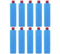 Xoeryoy 10Pcs Ice Pack Long Lasting Freezer Packs Reusable Slim Ice Packs 200ML Blocks for Cooler, Lunch Bags, Beach, Camping, and Fishing