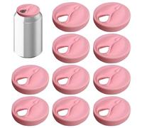Xoeryoy 10PCS Soda Can Lids, Funny Vagina Shaped Soda Can Cover Fits Standard Canned Beverage, Novelty Bachelor Party Novelty Gifts