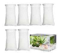 Xoeryoy 6PCS Filter Sock, 4 Inch Ring Honeycomb Filter Socks for Saltwater Aquarium, Freshwater, Fish Tank