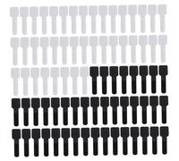 Xoeryoy 80Pcs Outdoor Adhesive Hooks Cat Netting Protection Straps Reusable Multi-purpose Adhesive Hooks No Drilling for Balcony Outdoor Home