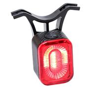 Xoeryoy Bike Tail Light, Auto On/Off Rear Bike Light with Vibration & Lights Sensor, USB-C Rechargeable, IPX6 Waterproof Taillights for Night Cycling Safety