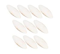 Xoeryoy Bird Cuttlebone Chew Toy Parrot Cuttlefish Bones Natural Safety Chewing Cuddle Bone 10PCS