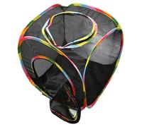 Xoeryoy Cat Cube 16x15x16in Foldable Mesh Pet Cube Ventilated Pet Playhouse for Puppy Kitten Bunny Outdoor Indoor Fun