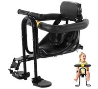 Xoeryoy Child Bike Seat Front Mount Toddler Seat for Bike with Safety Belt, Backrest, Footrest & Handle for Children 2~5 Years