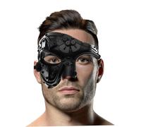 Xoeryoy Halloween Masquerade Mask for Womne Men Steampunk Cyborg Venetian Mask Half Face Punk Style Cosplay with Elastic Band for Halloween Costume Accessories Fashion Shows Night Club Birthda #·