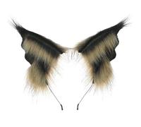 Xoeryoy Headband for Women, Plush Lynx Animal Ears Headband, Soft & Comfortable Fit Animal for Comic Con and Cosplay