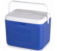 Xoeryoy Ice Chests And Coolers, 20L 24-hour Cold Retention Drink Cooler, Portable Plastic Small Hard Cooler With Handle- Blue