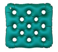 Xoeryoy Inflatable Seat Cushion, Pressure Relief Waffle Cushion with 13 Honeycomb Cells for Office Chair & Wheelchair, Portable Air Pad with Pump, Olive Green ;1 ;1