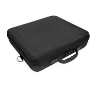 Xoeryoy Pool Ball Case Holds 17 Ball 14x14x3 Hard EVA Pool Case with Ergonomic Handle, Inner Mesh Pocket & Detachable Strap Waterproof Dustproof Carrying Bag for Billiard &&