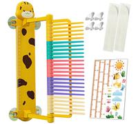 Xoeryoy Vertical Jump Measurement Tool for Kids Vertical Jump Tester with Adjustable Height Bouncer and Suction Cup Kids Training Measuring Device Touching and Patting Toys for