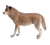 Xoeryoy Wolf Figurine PVC, Realistic Wolf Toys Animal Figure 8.1x6.2x2.1in, Early Educational Toys for Kids Holiday Birthday Party