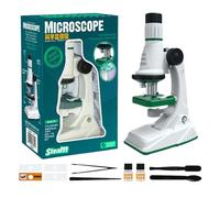 Xoguue Children's Microscope,Magnifying Glass for Plants - 200X-1200X Magnifying Glass for Curious Children Boys Girls Young Learners Budding Scientists Classroom Elementary Students