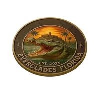 Xoguue Collectible Coin - Alligator Collection Coin | Decor Display Art Marine Collecting Kids Florida Lovers Women History Buffs Home