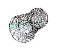 Xoguue Crawfish Trap - Shrimp Trap,Multifunctional Bait Cage Heavy-Duty Foldable Cast Net for Freshwater Trapping Tidal Zones Beach Seining Aquarium Collecting Survival