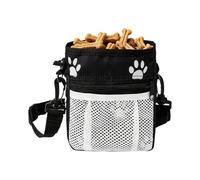 Xoguue Dog Treat Pouch - Oxford Cloth Pocket with Poop Dispenser | Treat Pouches for Pet Training Waist Bag,for Snack Reward Food Toys Pet Travel Outdoor Walking Hiking Hunting Trip