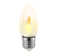 Xoguue Flicker Flame Light Bulb - E12 E14 Base LED Ambient Lighting - Flickering Light Bulbs Outdoor Decor - for Home Decor Indoor Outdoor Christmas Porch Patio Bedroom Living Room Office