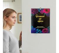 Xoguue Wall Calendar 2026 | Spiral Bound Funny Monthly Organizer | Yearly Calendar Annual Planner for Wall | for Family Kids Teacher School Classroom Offices Home Indoor