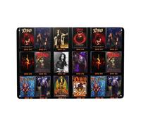 Xojlqazd Ronnie Great James Artists Dio Metal Sign Decor Plaque Decorative Tin Painting Wall Art Retro Poster Home Decor for Kitchen Iron Plate Painting Wall Decor for Easter 8X12 inch