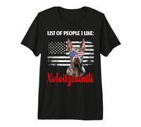 Xolo Dog Mexican Hairless Lover History Xoloitzcuintli Premium T-Shirt