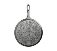 Xolo Sugar Skull Cast Iron Griddle