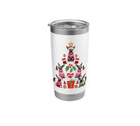 Xolo Xoloitzcuintli Christmas Ornament Tree Funny Dog Stainless Steel Insulated Tumbler