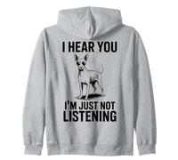 Xoloitzcuintli Dog Funny Xoloitzcuintli Zip Hoodie