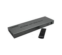 XOLORspace QV1601 4K 60hz HDMI 16x1 Multiviewer 16 HDMI inputs 1 HDMI output Seamless switching with 12 modes of video segmentation