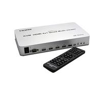 XOLORspace QV401K KVM 4K 60HZ HDMI 4x1 Quad Multi-Viewer Supports RS232 Control