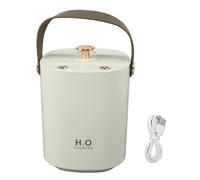 Xolsurg 1.2L Double Spray Humidifier Night Light USB Powered Large Capacity Tabletop Air Humidifier Diffuser Bedroom Study Office (Green)