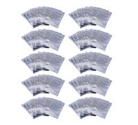 Xolsurg 100Pcs set 6x9cm Antistatic Resealable Pouch Storage Bag Electronic Accessories Leak Proof Sensitive Components Silver Gray