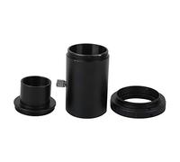Xolsurg Astronomical Telescope Extension Tube Adapter Ring for AF Camera Mount 1.25-inch Set Black Alloy