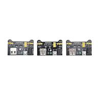 Xolsurg Breadboard Power Supply Module Efficient Self Locking Switch for Circuit Experiments Compatible with Electronic Building Blocks